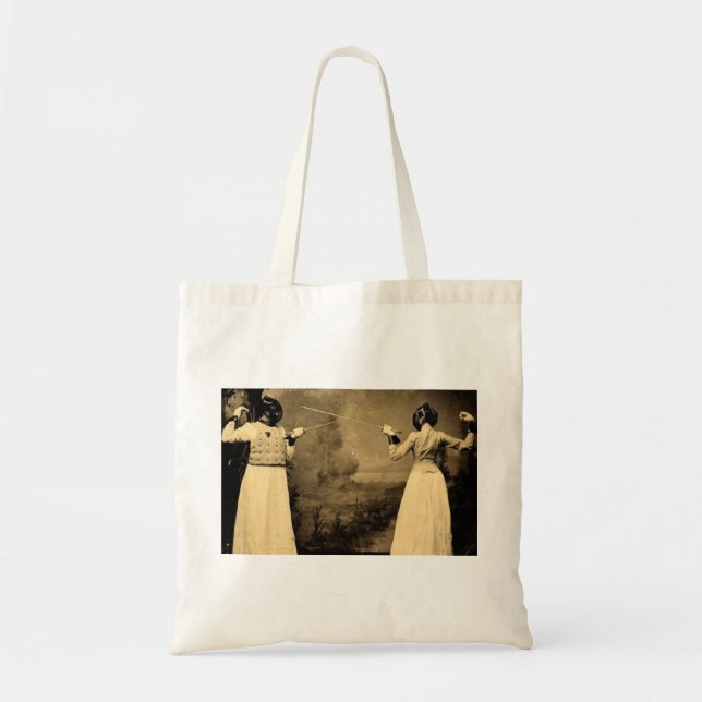 Tote Bag Accès de clôture vintage des femmes (Devant)