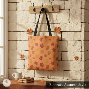 Tote Bag Accessoire Automnal Chic Feuilles Tombantes