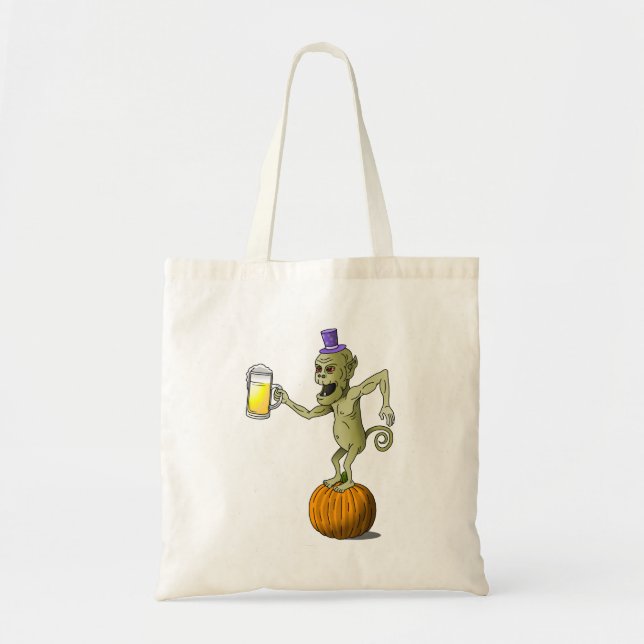 Tote Bag Acclamations pour la nuit d'Halloween (Devant)