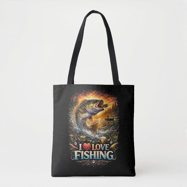 Tote Bag Accroché à l'horizon (Devant)