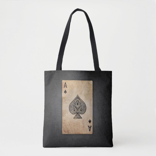 Tote Bag Ace of spades (Devant)