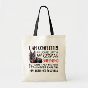 Tote Bag Achats de berger allemand