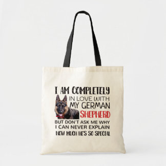 Tote Bag Achats de berger allemand
