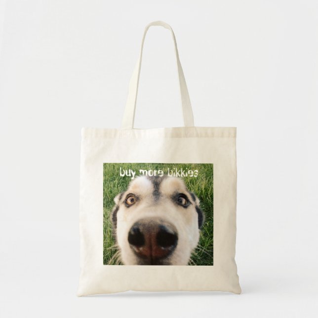 Tote Bag Achetez plus de bikkies (Devant)