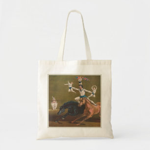 Tote Bag acrobates à cheval.