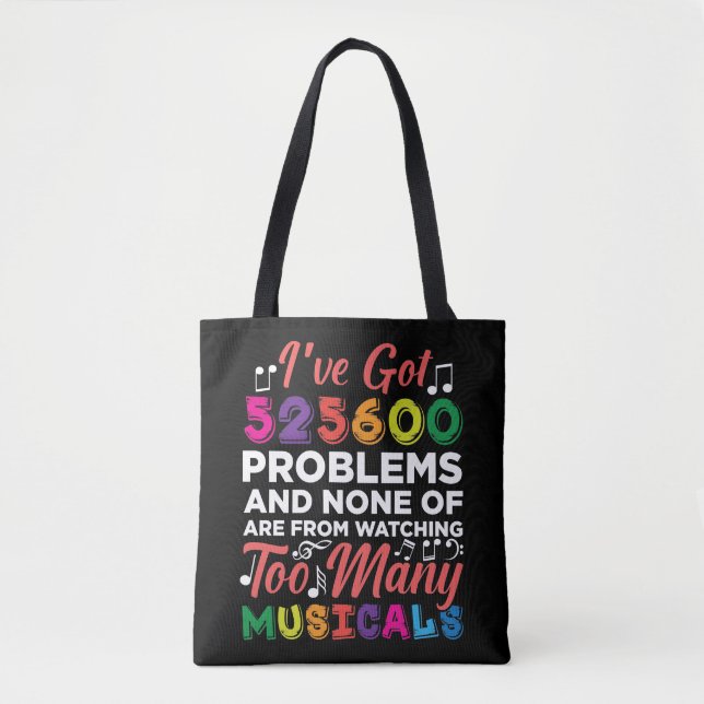 Tote Bag Acteur du théâtre musical Broadway Singer (Devant)