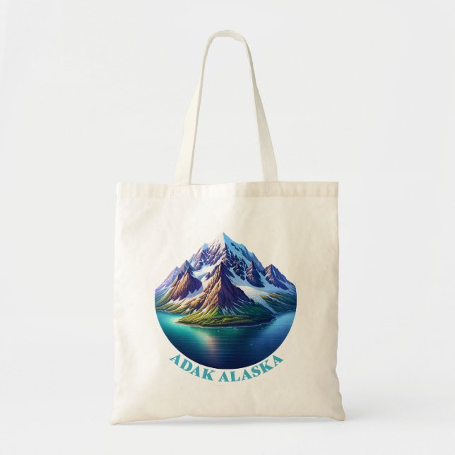 Tote Bag Adak Alaska (Devant)