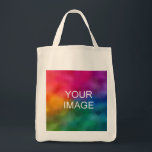 Tote Bag Add Your Image Photo Logo Text Here Template<br><div class="desc">Add Your Business Company Logo Here Elegant Modern Template Shopping Grocery Tote Bag.</div>