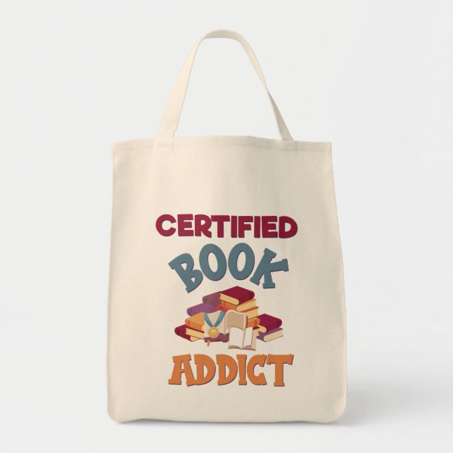 Tote Bag Addict certifié (Devant)