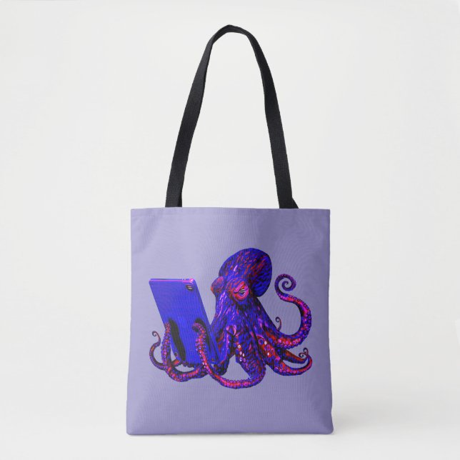 Tote Bag Addiction Internet (Devant)