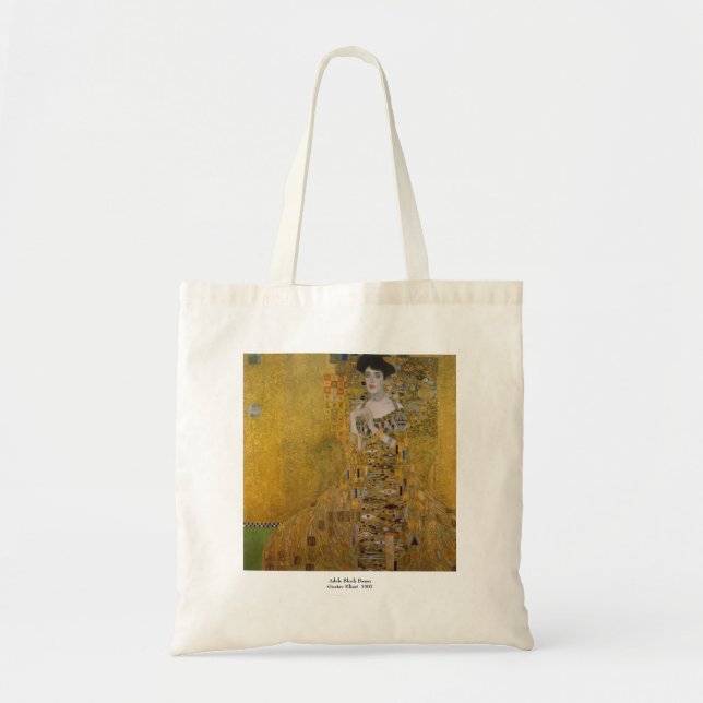 Tote Bag Adele Bloch Bauer par Gustav Klimt (Devant)