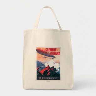 Tote Bag Adjudant Vincenot WWI Aéronef Affiche promotionnel