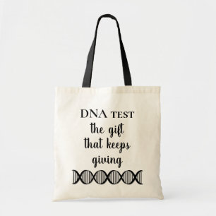 Tote Bag ADN généalogique amusant Testez le don qui donne