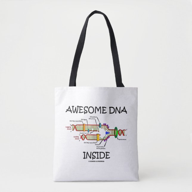 Tote Bag ADN génial dans l'Humour de biologie moléculaire (Devant)