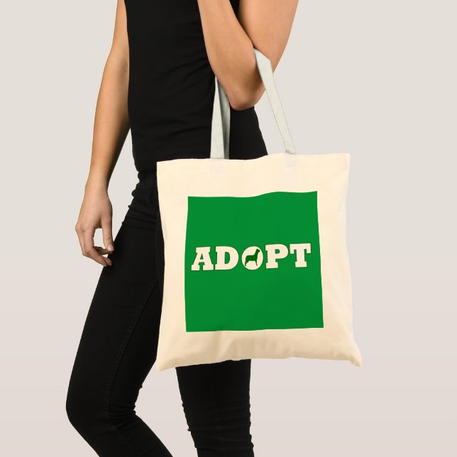 Tote Bag Adopter les animaux (Devant (produit))