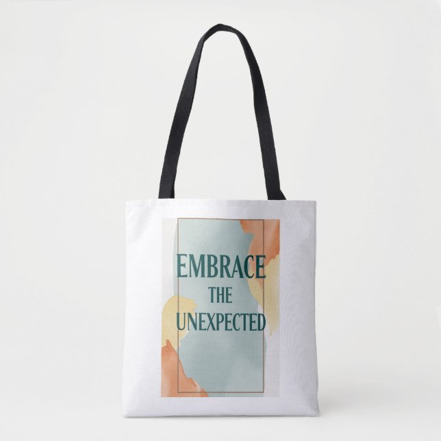 Tote Bag Adopter l'inattendu option 2 (Devant)