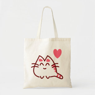 Tote Bag Adorable bulle Kawaii Chat