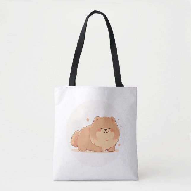 Tote Bag Adorable Chow Chow Classic T-Shirt (10) (Devant)