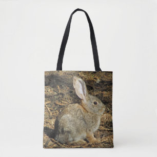 Tote Bag Adorable Petit Lapin Du Désert Brown Photographie
