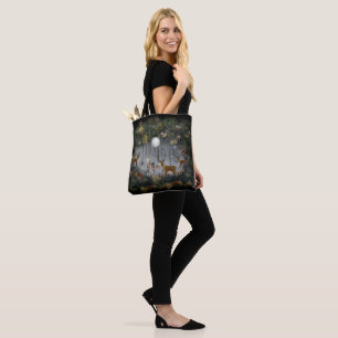Tote Bag Adorable Rindeer La Nuit
