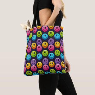 Tote Bag "Adorable Smile Emoji Motif Collection"