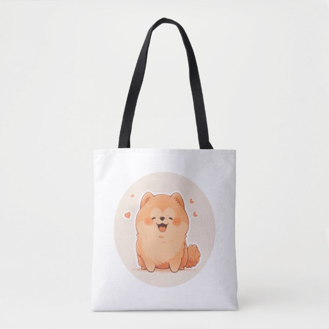 Tote Bag Adorable T-shirt Chow Chow Classic (2) (Devant)
