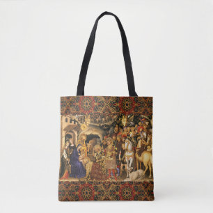 Tote Bag ADORATION DE MAGI Gentile Da Fabriano, Noël