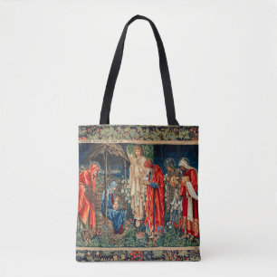 Tote Bag ADORATION DE MAGI Morris, Noël de Burne-Jones