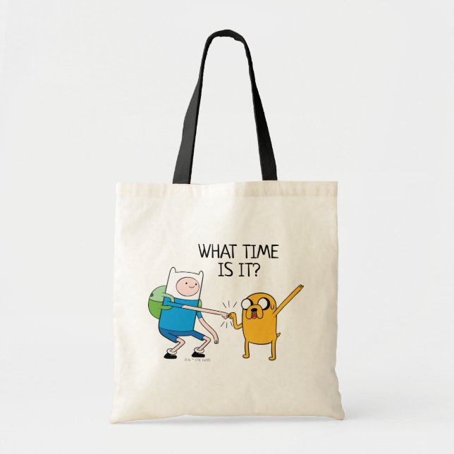 Tote Bag Adventure | Finn & Jake Fist Bump (Devant)