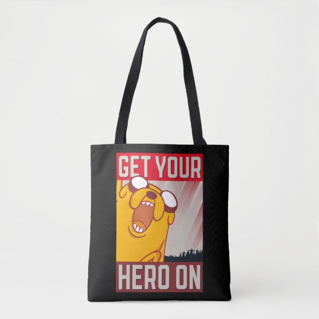 Tote Bag Adventure Time | Jake "Get Your Hero On" (Devant)