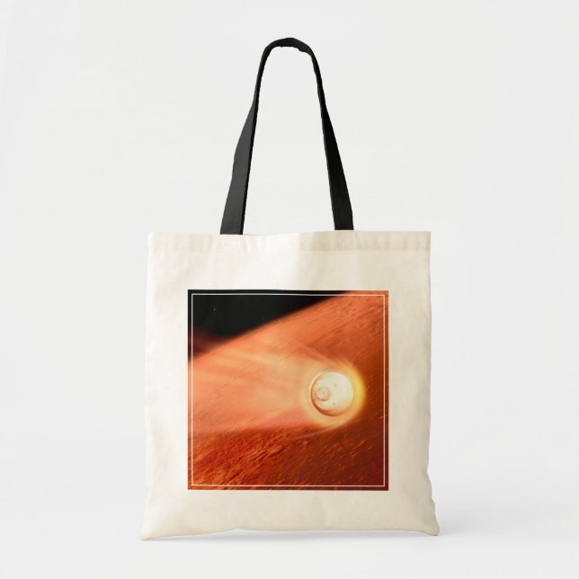 Tote Bag Aérocoque Avec Perpersévérance Rover Descente Vers (Devant)