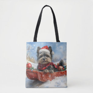 Tote Bag Affenpinscher Chien dans la corniche laissez-le ne
