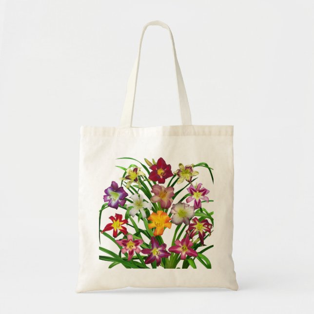 Tote Bag Affichage des daylilies II (Devant)