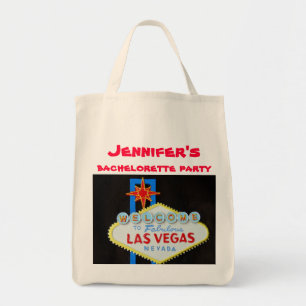Tote Bag Affiche de bienvenue de bachelorette de Las Vegas