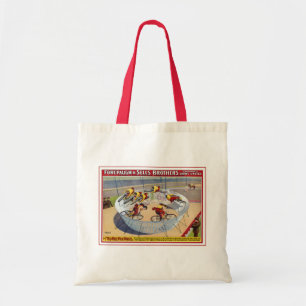 Tote Bag Affiche De Cirque Des Sept Gaynells Vélos D'Équita
