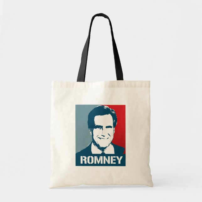 TOTE BAG AFFICHE DE MITT ROMNEY (Devant)