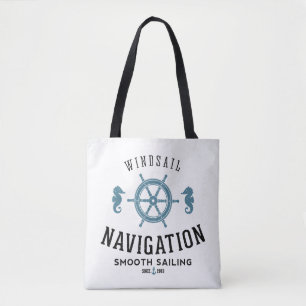 Tote Bag Affiche de navigation de Windsail