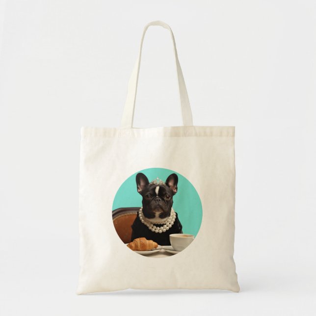 Tote Bag Affiche de petit-déjeuner Chic Classique – Art de  (Devant)