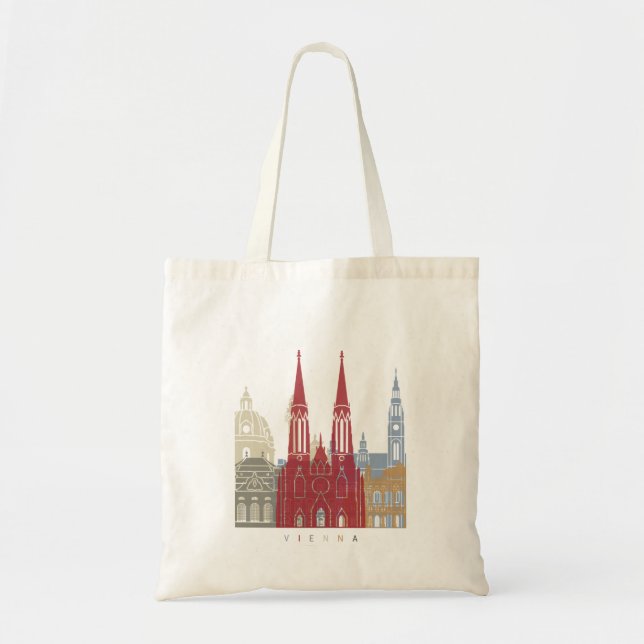 Tote Bag Affiche de Vienne (Devant)