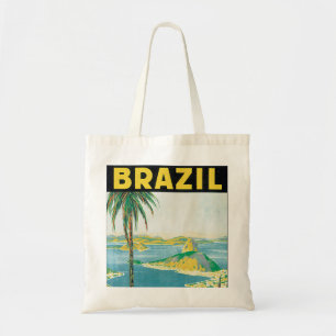 Tote Bag Affiche de Vintage voyage du Brésil
