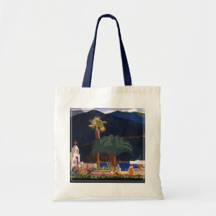 Tote Bag Affiche de voyage - Père Noël Catalina Island, Cal