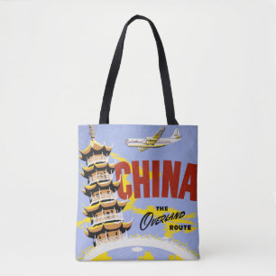 Tote Bag Affiche de voyage pour Northwest Orient Airlines
