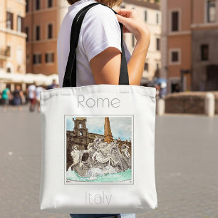 Tote Bag Affiche de voyage pour Rome Italie