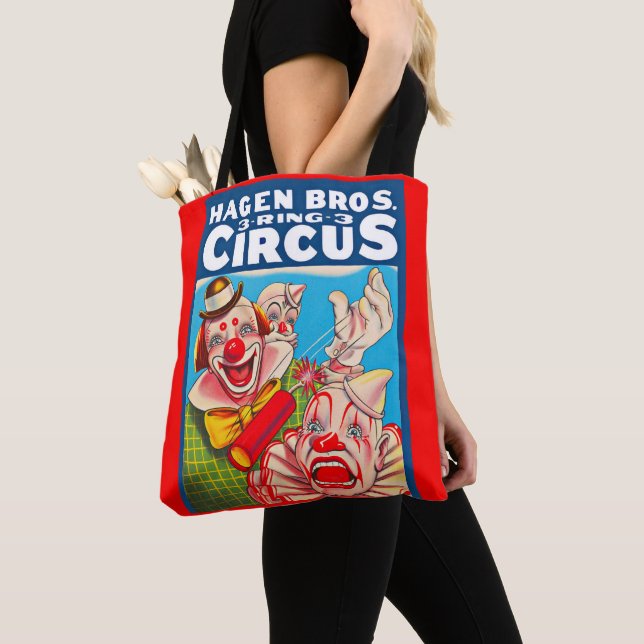 Tote Bag Affiche du cirque Hagen Brothers dans les années 1 (De près)