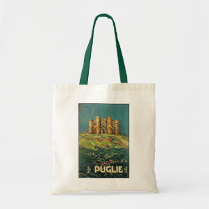 Tote Bag Affiche italienne vintage de voyage "de Puglie