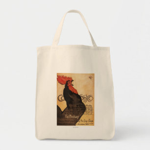 Tote Bag Affiche promotionnelle de coq périodique de