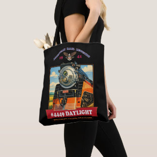 Tote Bag Affiche vintage de la locomotive à vapeur SP GS-4