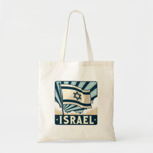 Tote Bag Affiche Vintage voyage d'Israël