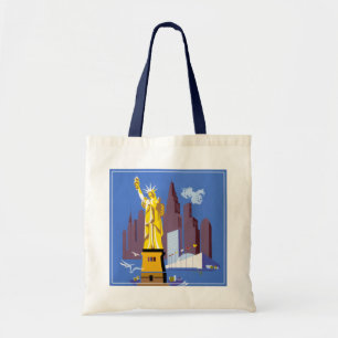Tote Bag Affiche Vintage voyage pour Allegheny Airlines