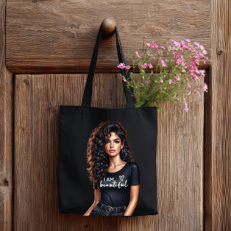 Tote Bag Affirmation de soi pour une fille moderne audacieu